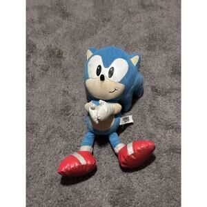 Sonic the Hedgehog Plush Large Figure 20" 2020 Jakks Pacific Sega Used